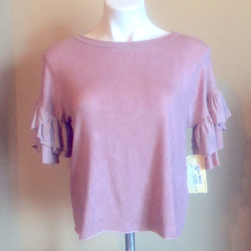 Vintage Havana  Ruffled Top